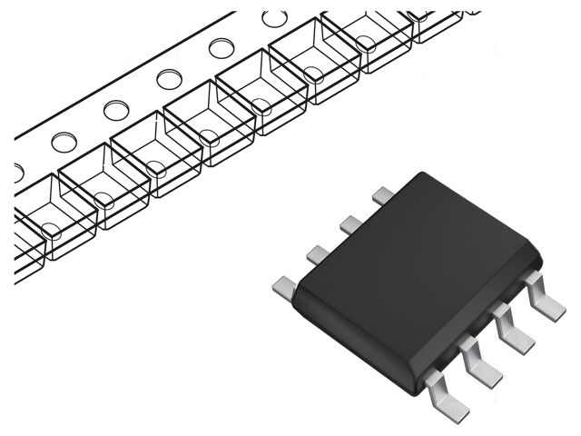 IC: spanningsstabilisator; regelbaar; 1,2÷37V; 0,4A; SOP8; SMD; rol