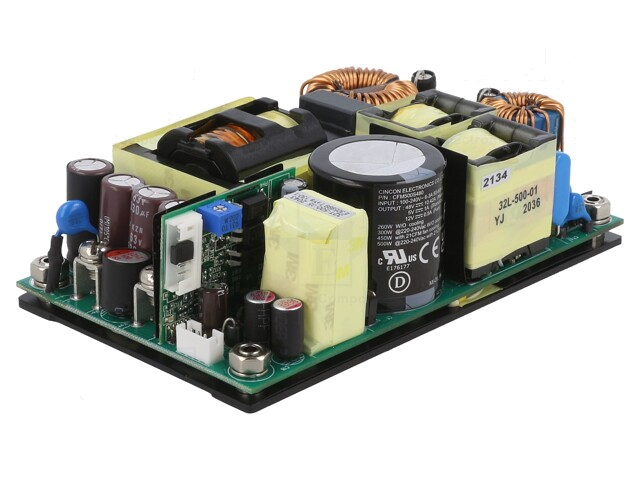 Voedingseenheid: schakelende; open; 500W; 80÷264VAC; 48VDC; 7,92A