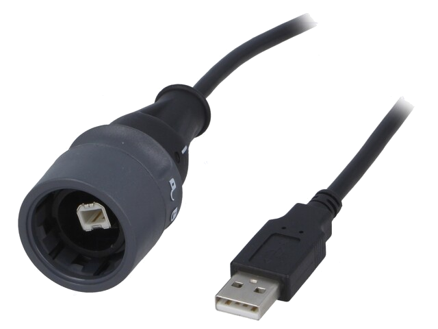 Verloopstuk: kabel-adapter; interne bajonet,push-pull; UL94V-0