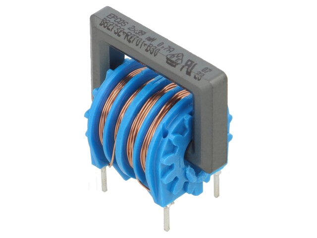 Smoorspoel: common mode; THT; 39mH; 700mA; 1,1Ω; -30÷50%; verticaal
