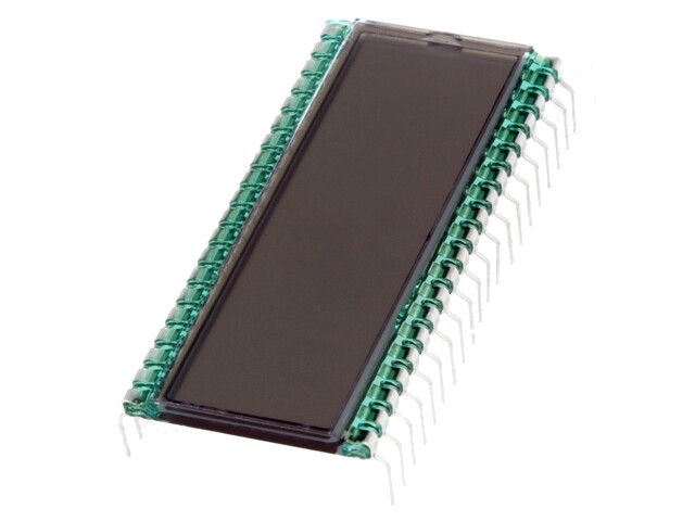 Display: LCD; 7-segment; STN Positive; A.cijfers: 4; -20÷70°C