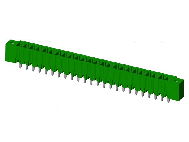 Connector: ontkoppelbare terminal strip; contact; mannelijk