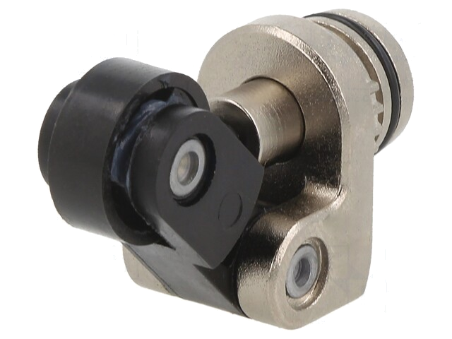 Aandrijfkop; hefboom R 20,2mm, kunststof rol Ø14mm