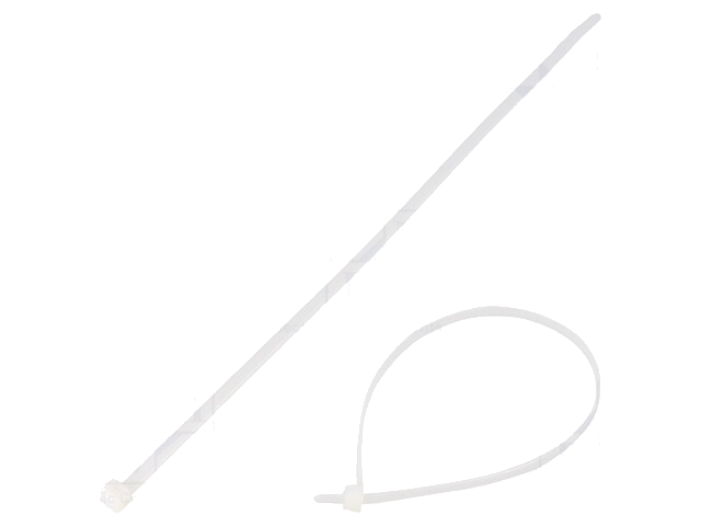 Kabelbinder; L: 300mm; W: 4,6mm; natuurlijk