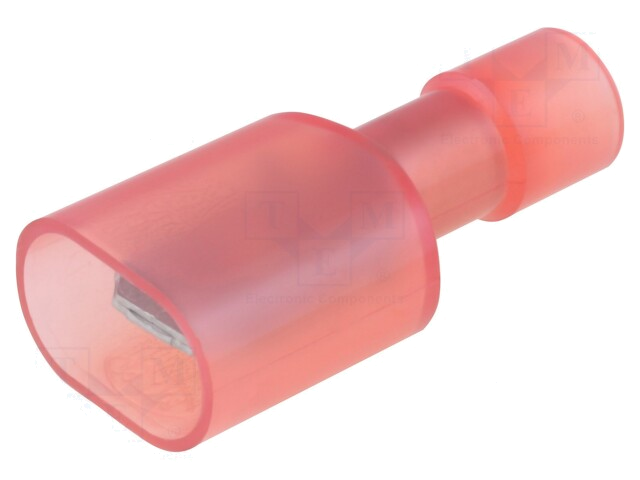 Connector: vlak; 6,3mm; 0,8mm; mannelijk; 0,75÷1,25mm2; klemmen
