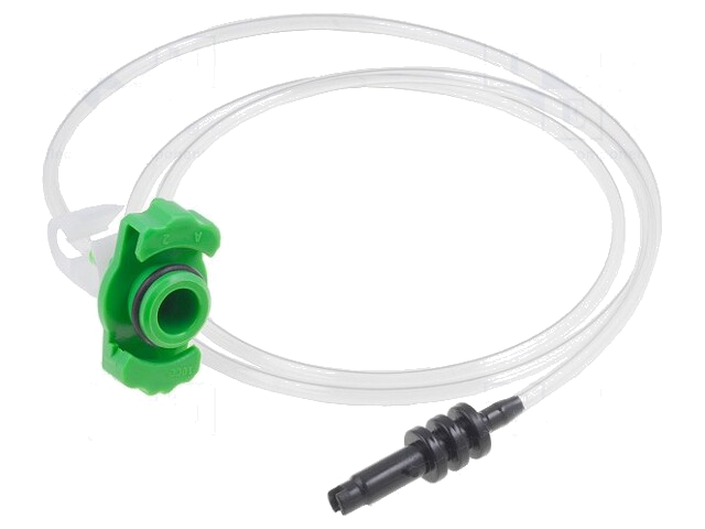 Adapter voor spuit; 10ml; groen; siliconenvrij; QuantX