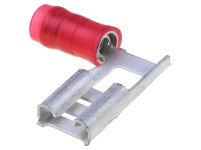 Connector: vlak; 6,3mm; 0,8mm; vrouwelijk; 0,3÷1,5mm2; klemmen