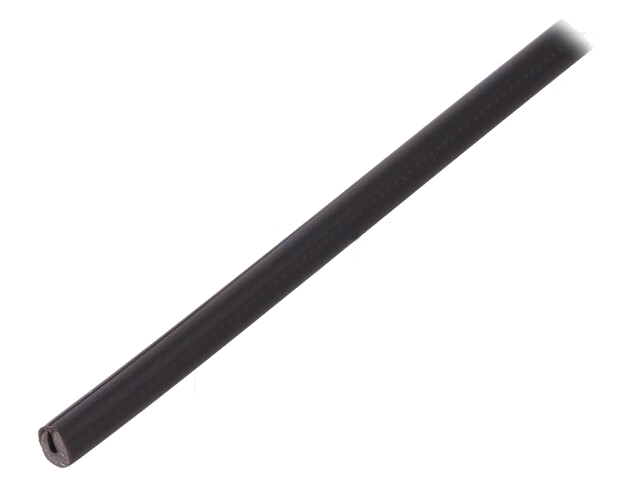 Randbescherming; PVC; L: 75m; zwart; -65÷105°C; flexibel; UL94HB