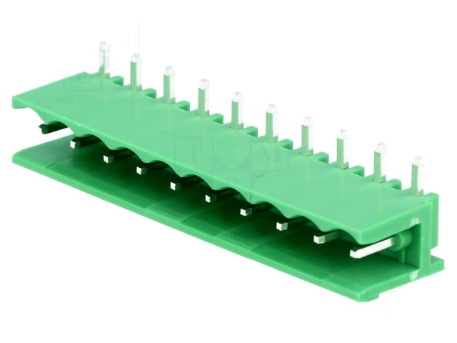 Ontkoppelbare terminal strip; Contactr: 5,08mm; banen: 10; op PCB