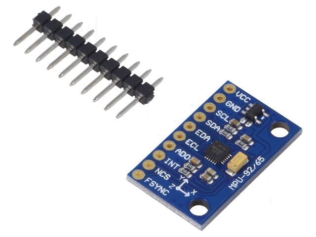 Sensor: positie; accelerometer,giroscoop; 3÷5VDC; I2C; MPU-9255