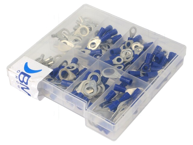 Set: ringkabelschoen; klemmen; voor draad; 170st.