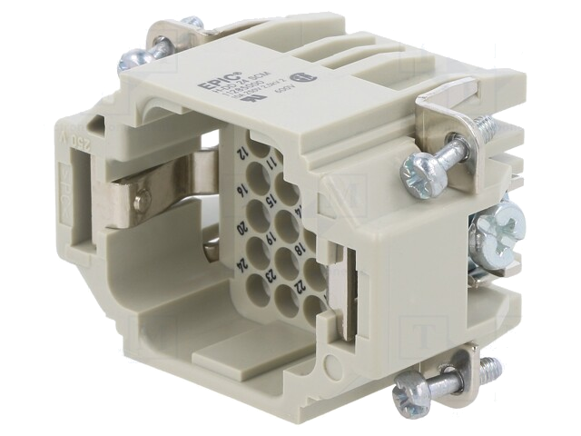 Connector: HDC; contactinzetstuk; mannelijk; EPIC H-DD; PIN: 24