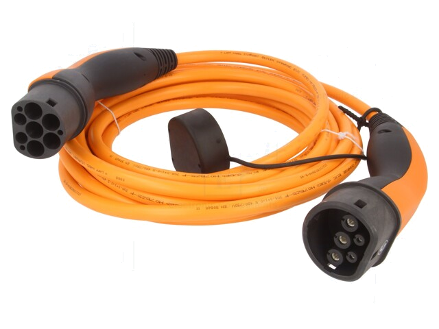 Kabel: eMobility; 1x0,5mm2,3x6mm2; 250V; 7,4kW; IP55; 7m; 32A