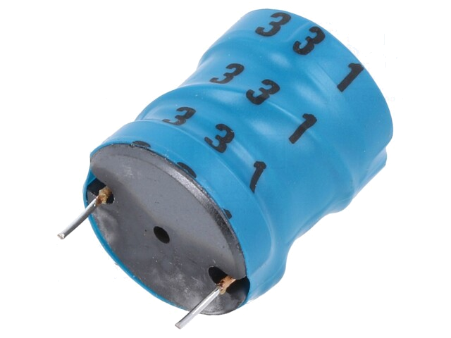 Smoorspoel: ferriet; 330uH; 1,2A; 410mΩ; ±10%; 10kHz