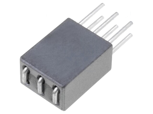 Ferriet: kraal; array; Imp.@ 100MHz: 263Ω; THT; Imp.@ 25MHz: 171Ω
