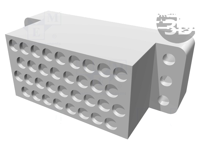 Connector: rechthoekig; AMP M Series; mannelijk; PIN: 34