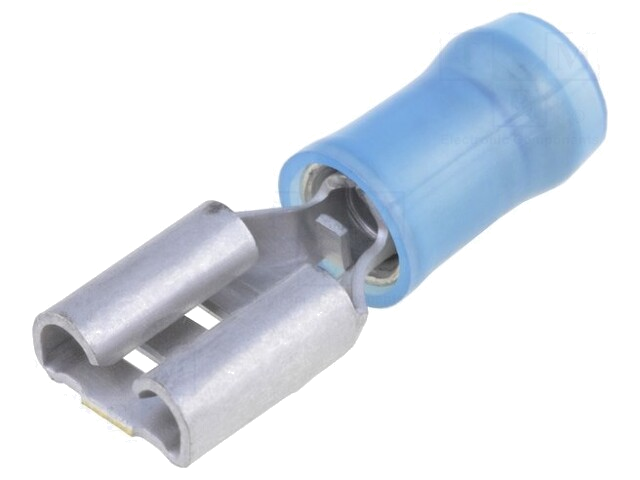 Connector: vlak; 6,3mm; 0,8mm; vrouwelijk; 1,25÷2mm2; klemmen