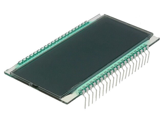 Display: LCD; 7-segment; STN Positive; A.cijfers: 4; -20÷70°C
