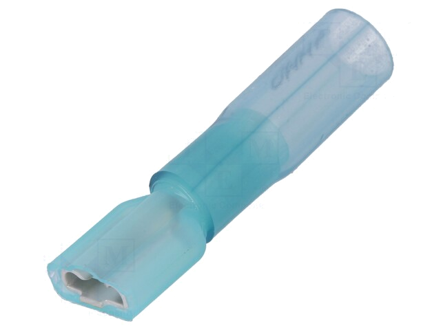 Connector: vlak; 6,35mm; 0,8mm; vrouwelijk; 1÷2,5mm2; klemmen