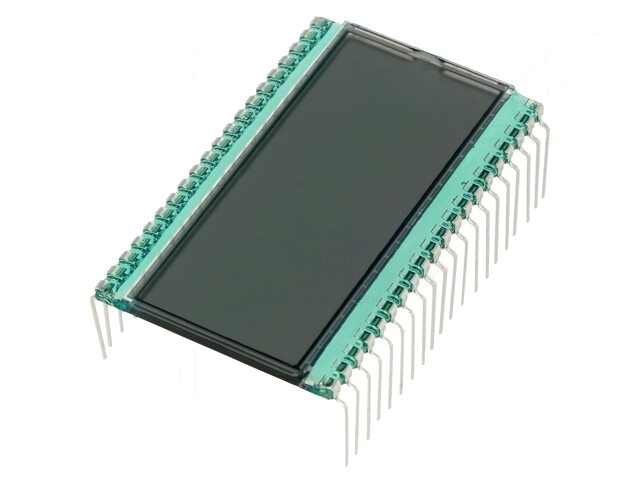 Display: LCD; 7-segment; STN Positive; A.cijfers: 3,5; -40÷90°C