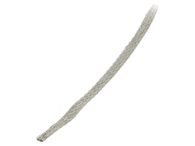 Vlechtwerk; tape; Thk: 0,51mm; W: 3,18mm; 16A; 18AWG; 100ft