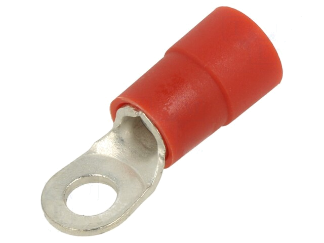 Uiteinde: oog; M5; Ø: 5,3mm; 10mm2; klemmen; voor draad; geïsoleerd