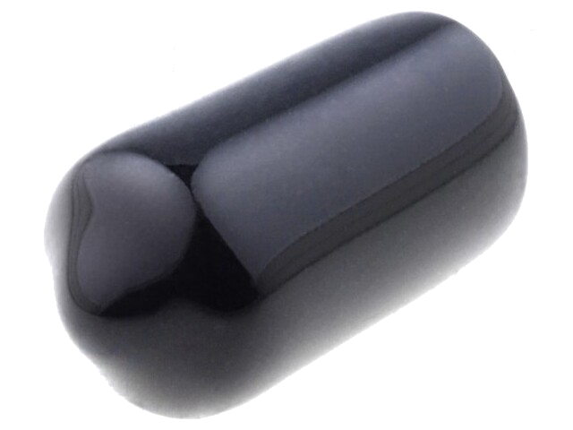 Opzetdopje; Lichaam: zwart; Øinw: 8,5mm; Mat: PVC Soft; L: 15mm