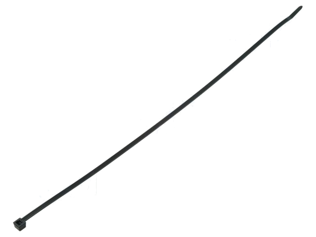 Kabelbinder; L: 390mm; W: 4,7mm; polyamide; 355N; zwart; Ømax: 110mm
