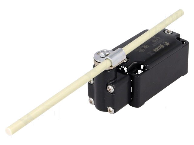 Eindschakelaar; regelbare staaf van glasvezel R 19-189mm; 10A