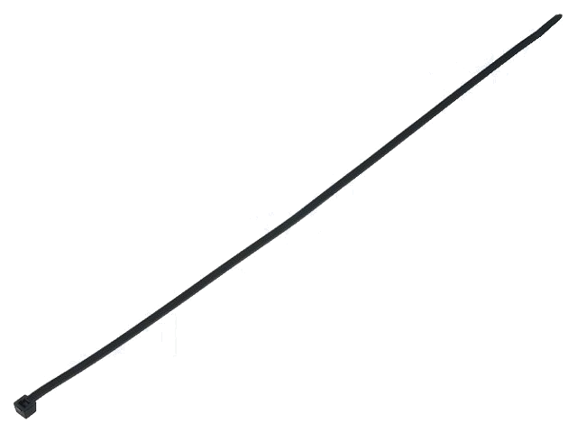 Kabelbinder; L: 390mm; W: 4,7mm; polyamide; 355N; zwart; Ømax: 110mm