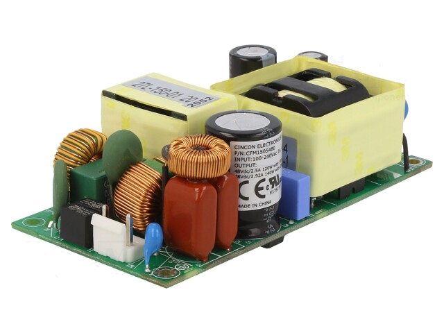 Voedingseenheid: schakelende; open; 120W; 80÷264VAC; 48VDC; 2,5A