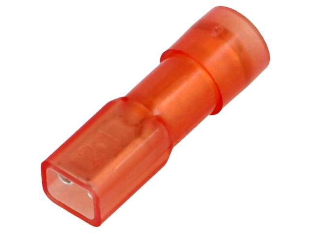 Connector: vlak; 2,8mm; 0,8mm; vrouwelijk; 0,25÷1,5mm2; klemmen