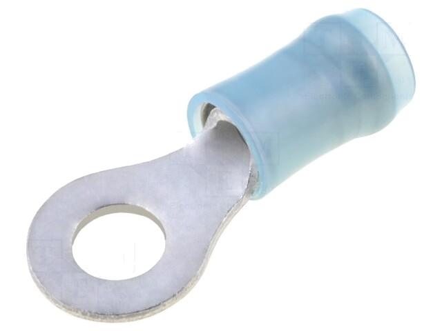 Uiteinde: oog; M4; Ø: 4,34mm; 1,25÷2mm2; klemmen; voor draad; blauw