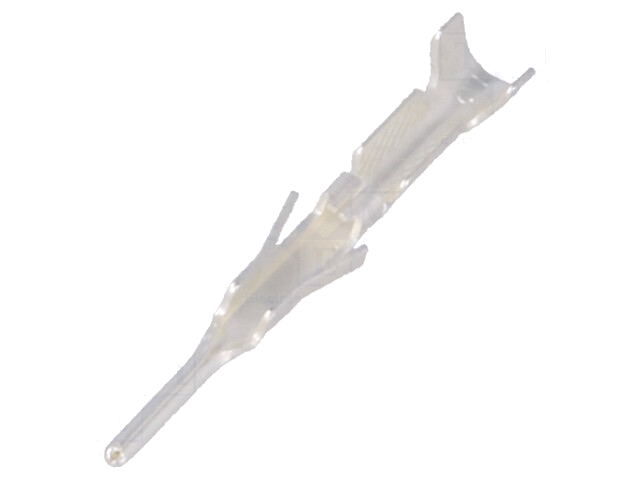 Contact; mannelijk; verzilverd; 28AWG÷24AWG; RP13; klemmen; 2A