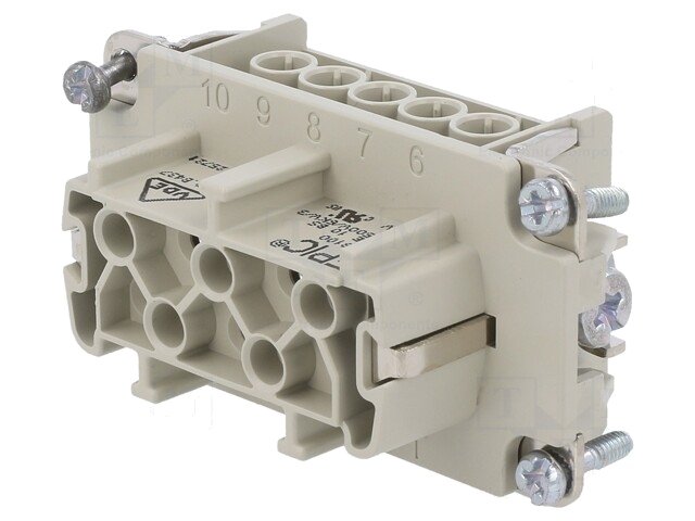 Connector: HDC; contactinzetstuk; vrouwelijk; EPIC H-BE; PIN: 10