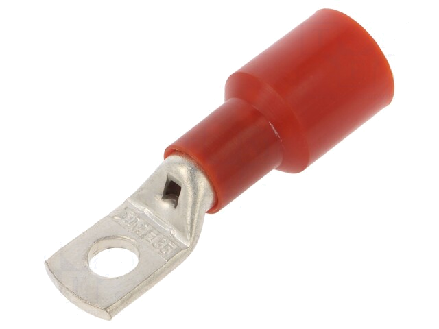 Uiteinde: buis; M8; Ø: 8,5mm; 35mm2; klemmen; voor draad; geïsoleerd