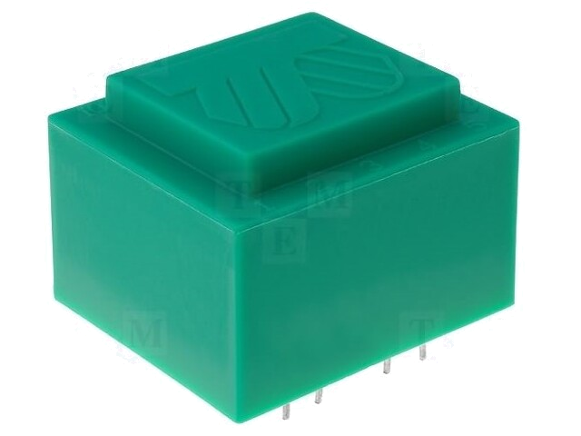 Transformator: ingegoten; 2VA; 110VAC; 9V; PCB; IP00; A: 28mm; B: 33mm