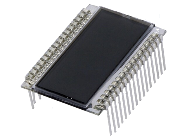Display: LCD; 7-segment; STN Positive; A.cijfers: 4; -20÷70°C