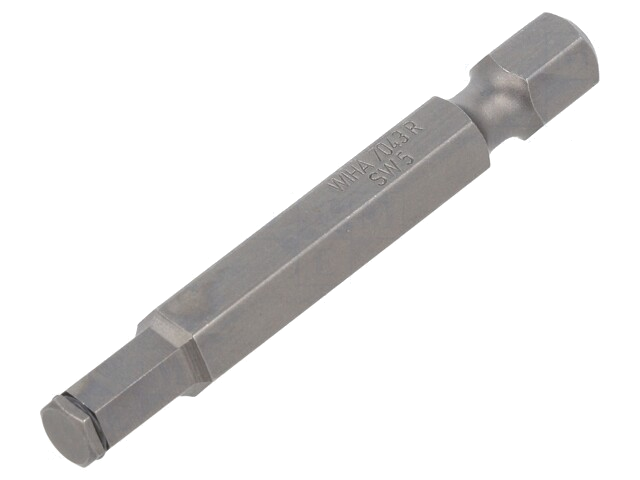 Schroevendraaierbit; binnenzeskant; HEX 5mm; Tot.l: 50mm