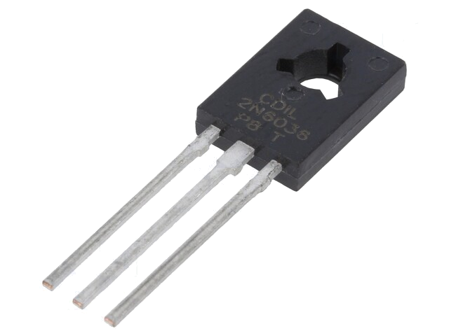 Transistor: PNP; bipolaire; Darlington; 80V; 4A; 1,5/40W; TO126
