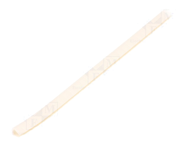 Randbescherming; polyethyleen; L: 30,5m; natuurlijk; H: 4,7mm