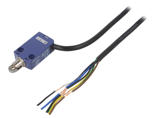 Eindschakelaar; metalen rol Ø11,6mm; NO + NC; 6A; max.250VAC