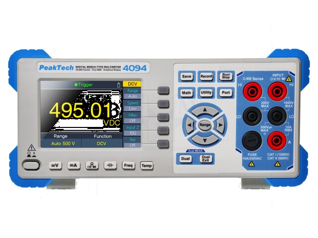 Tafelmultimeter; LCD TFT 4