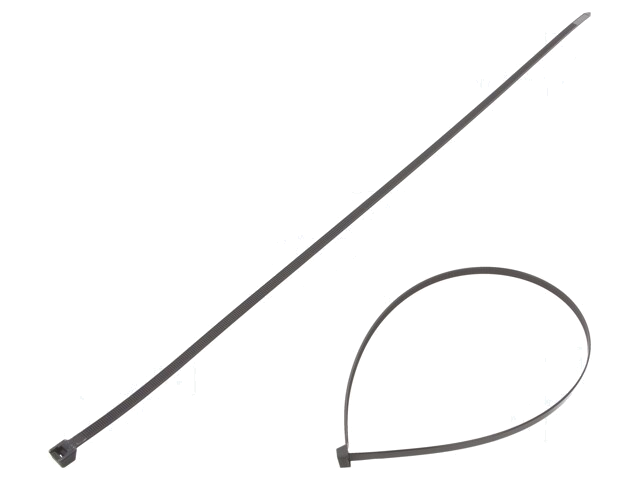 Kabelbinder; L: 540mm; W: 7,6mm; polyamide; 550N; zwart; Ømax: 159mm