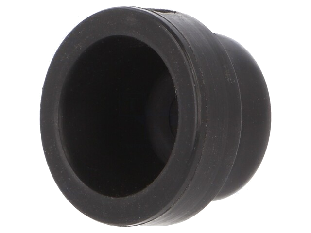 12mm; afdekdopje; Mat: elastomeer; Seal Plug DS; zwart; -20÷80°C