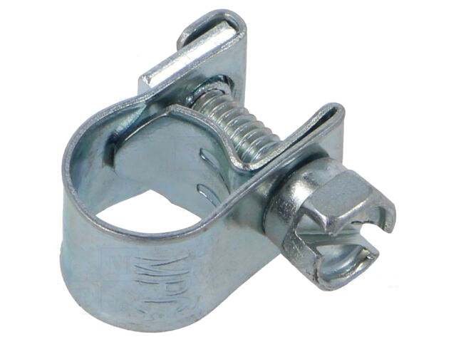 Zware slangklem met zeskantbout; W: 9mm; Klem: 7÷9mm; Mini; W1