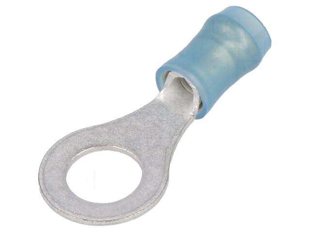 Uiteinde: oog; M6; Ø: 6,73mm; 1,25÷2mm2; klemmen; voor draad; blauw