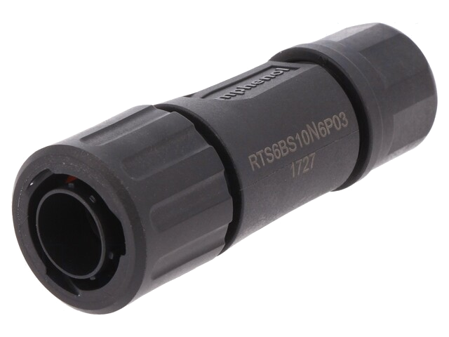 Connector: rond; stekker; voor draad; PIN: 6; mannelijk; IP68,IP69K