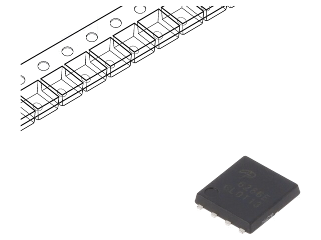 Transistor: N-MOSFET; unipolair; 60V; 21A; 10,5W; DFN5x6