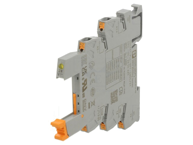 Socket; op DIN-rail